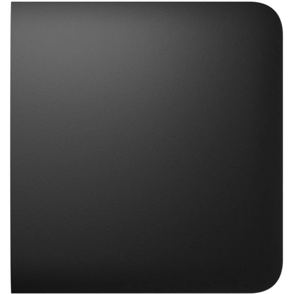 Ajax SideButton (1-gang/2-way) for LightSwitch black Бічна кнопка для одноклавішного або прохідного вимикача 29243 фото